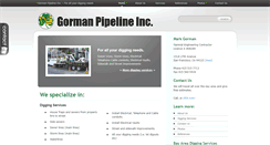 Desktop Screenshot of gormanpipeline.com