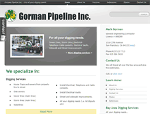 Tablet Screenshot of gormanpipeline.com